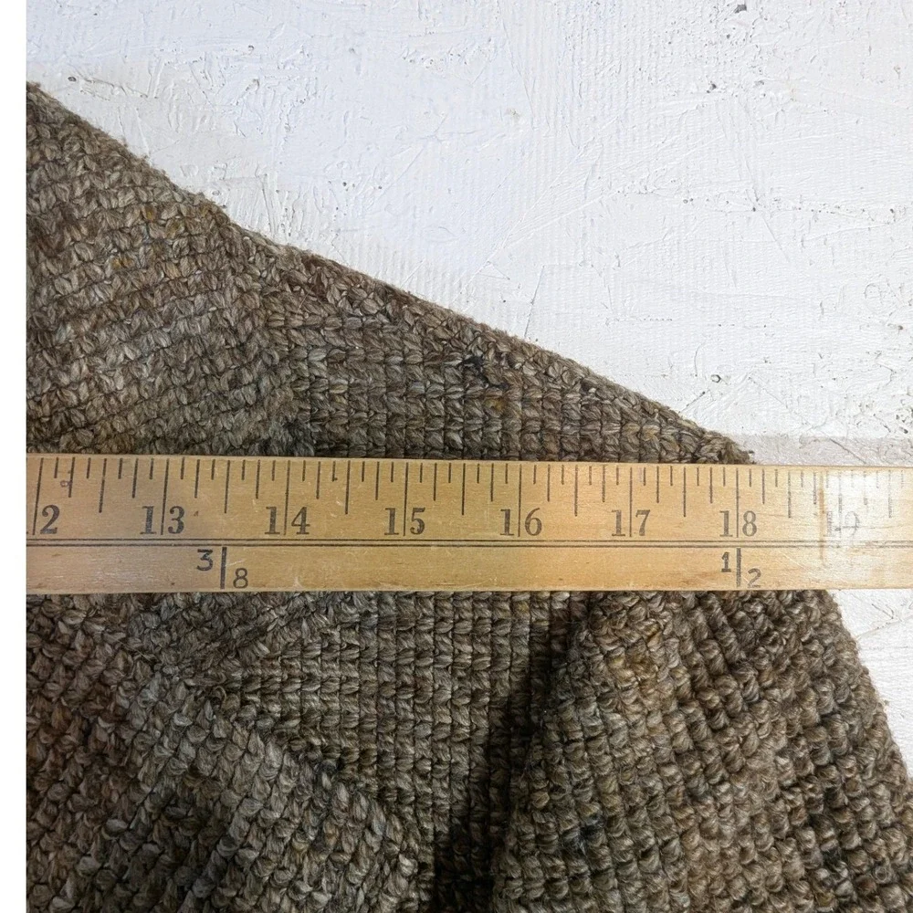 Vintage Johnny Carson Wool‎ Jacket L Brown Tweed Elbow Patches USA